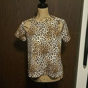 Leopard Print Top